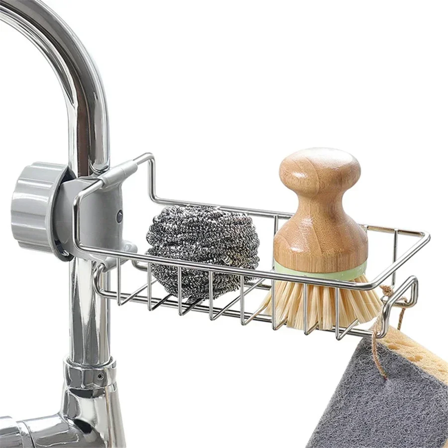Adjustable Sink Drain Rack Sponge Storage Faucet Holder Soap Drainer Shelf Basket Organizer Kitchen Bathroom Accessories
Adjustable Sink Drain Rack Sponge Storage Faucet Holder Soap Drainer Shelf Basket Organizer Kitchen Bathroom Accessories