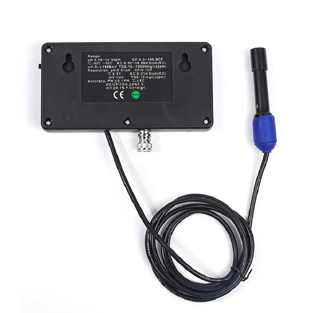 PH EC CF TDS ORP Temperature Six In One Multi-parameter PH Meter Tester PH-117 Online Monitor
PH EC CF TDS ORP Temperature Six In One Multi-parameter PH Meter Tester PH-117 Online Monitor