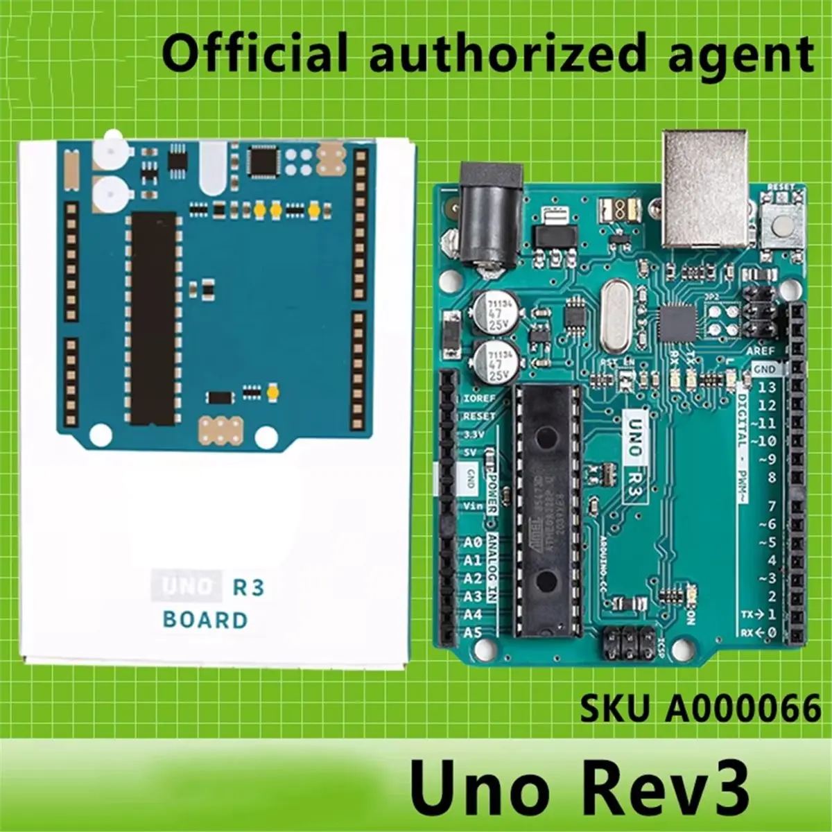 Digital Essentials For Rev3 A000066 ATmega328P Avr Microcontroller
Digital Essentials For Rev3 A000066 ATmega328P Avr Microcontroller