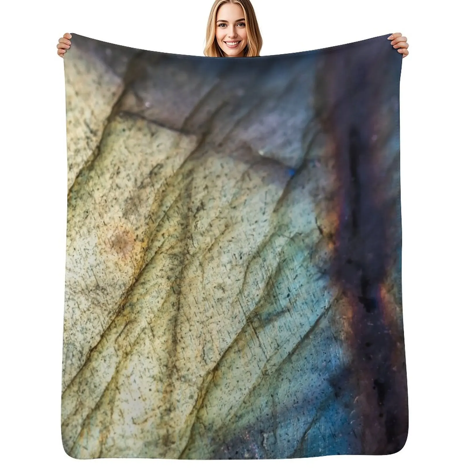 Labradorite Throw Blanket Warm Napping Blanket for Office Couch Bed
Labradorite Throw Blanket Warm Napping Blanket for Office Couch Bed
