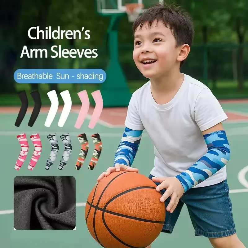 Kids Sports Cooling Arm Sleeves UV Protection Sun Cover Elastic Ice Cuff Arm Warmer for Girls & Boys 6-16 Years Cycling
Kids Sports Cooling Arm Sleeves UV Protection Sun Cover Elastic Ice Cuff Arm Warmer for Girls & Boys 6-16 Years Cycling