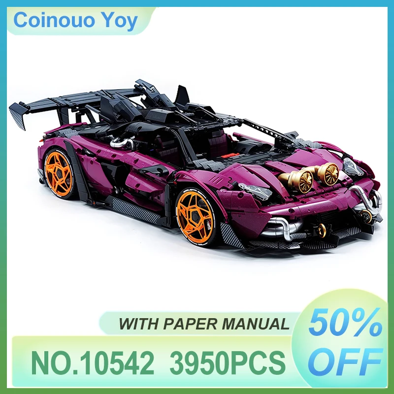 K-BOX 10542 SVJ 1:8 Супер спортивный автомобиль, наборы строительных блоков, технические образовательные MOC, кирпичи, блок автомобиля, игрушки «сделай сам», рождественские подарки
K-BOX 10542 SVJ 1:8 Супер спортивный автомобиль, наборы строительных блоков, технические образовательные MOC, кирпичи, блок автомобиля, игрушки «сделай сам», рождественские подарки