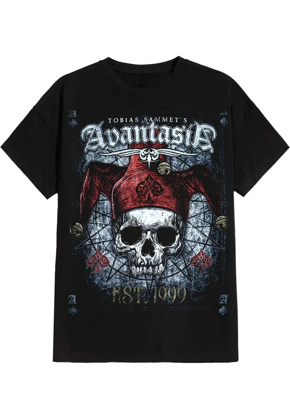 Avantasia Jester Festival 2025 Peripheral Pattern Printing Summer Luxury Brand Cotton Men's and Women's T-Shirts Short Sleeves
Avantasia Jester Festival 2025 Peripheral Pattern Printing Summer Luxury Brand Cotton Men's and Women's T-Shirts Short Sleeves