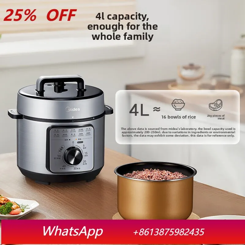 yjq household 4L smart rice cooker multi-functional pressure cooker 3-6 people electric pressure cooker
yjq household 4L smart rice cooker multi-functional pressure cooker 3-6 people electric pressure cooker