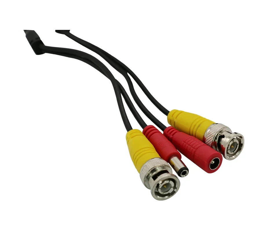 ESCAM 59ft 18m 32ft 10m BNC+DC CCTV Cable for Analog AHD CVI CCTV Surveillance Camera DVR Kit Video Power 2in1 cable Camera
ESCAM 59ft 18m 32ft 10m BNC+DC CCTV Cable for Analog AHD CVI CCTV Surveillance Camera DVR Kit Video Power 2in1 cable Camera