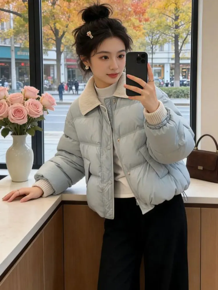 Утепленная хлопковая куртка-жакет в стиле пэчворк для женщин, с воротником-стойкой, укороченная, в корейском стиле, для повседневной носки, на молнии
Утепленная хлопковая куртка-жакет в стиле пэчворк для женщин, с воротником-стойкой, укороченная, в корейском стиле, для повседневной носки, на молнии