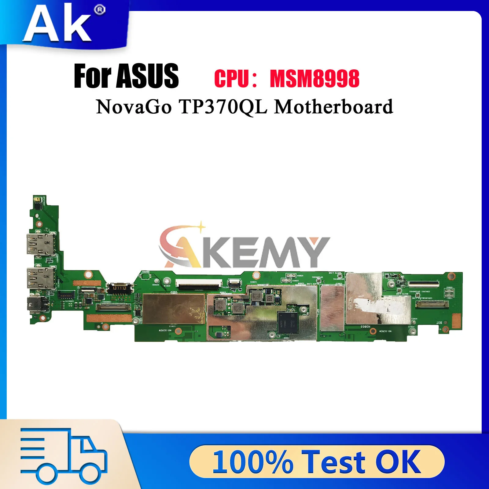 TP370QL Laptop Motherboard For ASUS VivoBook Flip TP370 TP370QL NovaGo Notebook Mainboard With MSM8998 100% tests OK fast ship
TP370QL Laptop Motherboard For ASUS VivoBook Flip TP370 TP370QL NovaGo Notebook Mainboard With MSM8998 100% tests OK fast ship