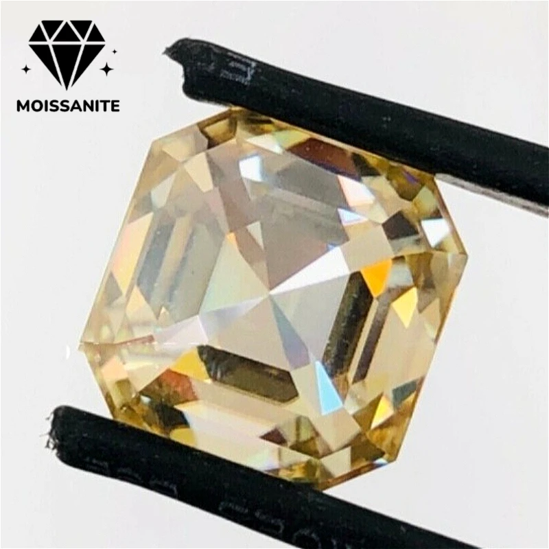 1pc 1-2 Carat Champagne Square Asscher Cut Moissanite, Loose Stone for Jewelry Making Earrings Rings Ear Studs.
1pc 1-2 Carat Champagne Square Asscher Cut Moissanite, Loose Stone for Jewelry Making Earrings Rings Ear Studs.