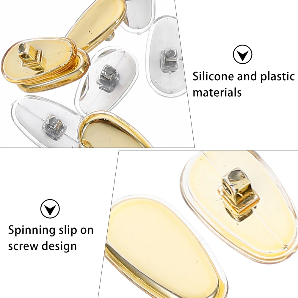 12Pairs Non-Slipping Nose Pads for Eyeglasses Sunglasses Stable Comfortable Wear Eyeglasses Nose Pads Sunglasses Accessories
12Pairs Non-Slipping Nose Pads for Eyeglasses Sunglasses Stable Comfortable Wear Eyeglasses Nose Pads Sunglasses Accessories