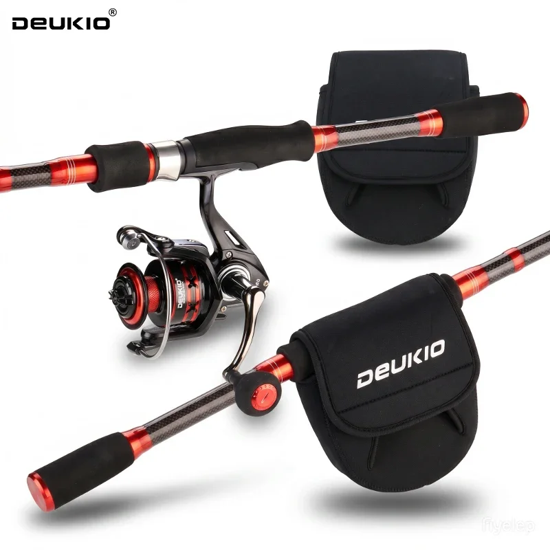 DEUKIO 1.8/2.1/2.4M Fishing Rod Reel Set Ultralight Carbon Fiber Rod and 5.2:1 Reel Travel Sea Freshwater With Reel Bag
DEUKIO 1.8/2.1/2.4M Fishing Rod Reel Set Ultralight Carbon Fiber Rod and 5.2:1 Reel Travel Sea Freshwater With Reel Bag
