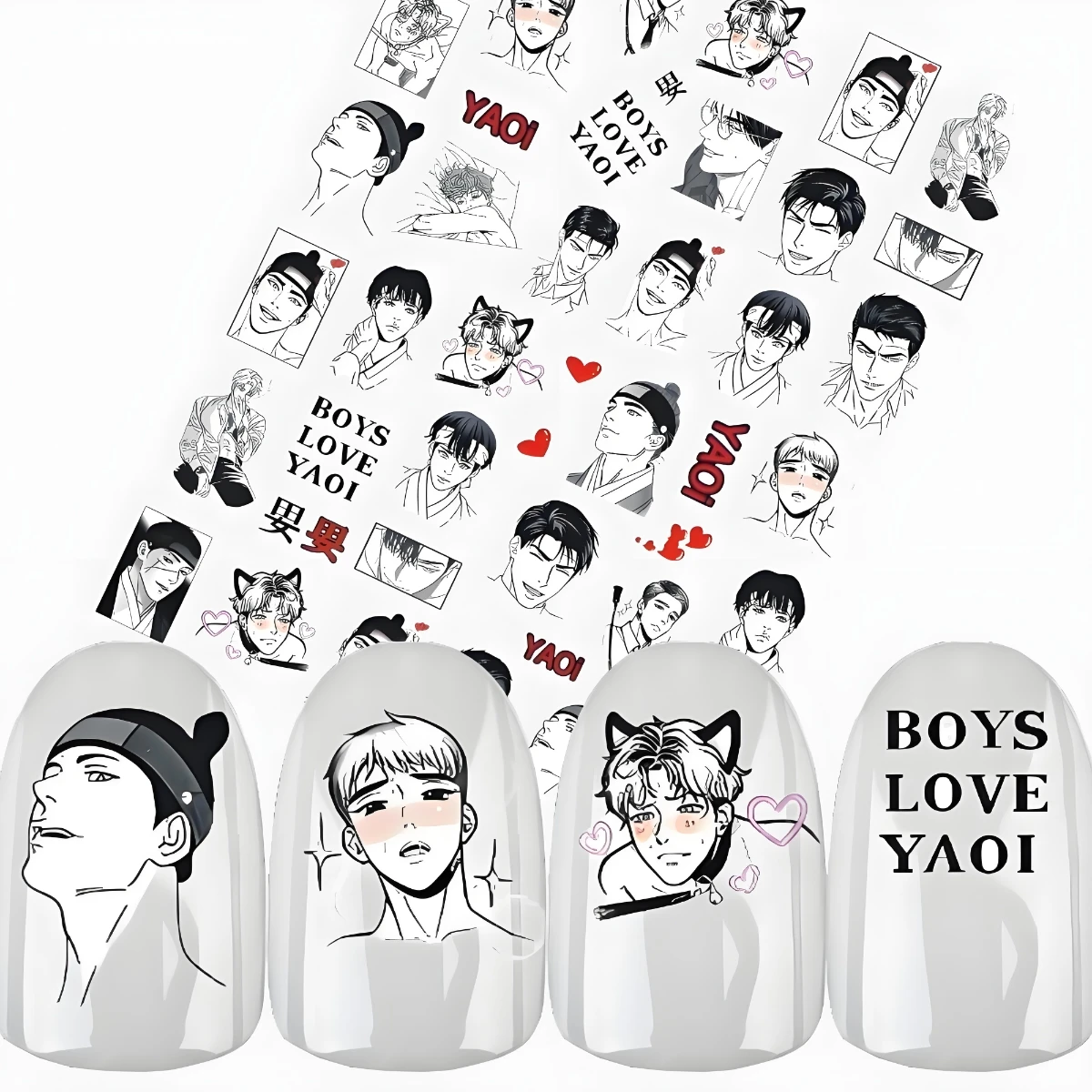 TSC-407 Yaoi,やおい,muscle man,faggotry,Anime 3d Nail Art Stickers Nail Stickers Boys' Love
TSC-407 Yaoi,やおい,muscle man,faggotry,Anime 3d Nail Art Stickers Nail Stickers Boys' Love