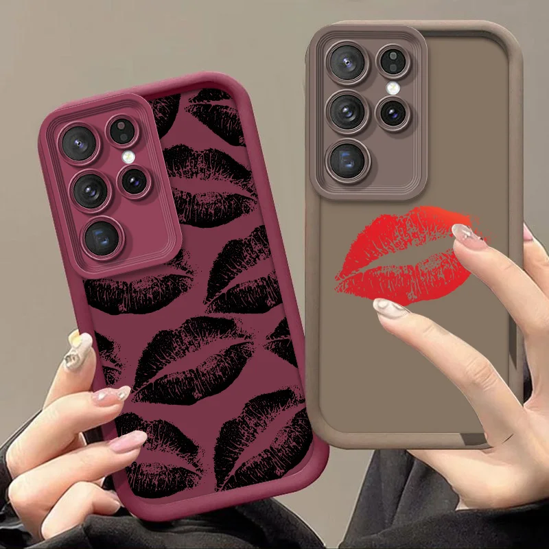 Sexy Red Lips For Samsung A24 A30 A31 A32 A33 A34 A50 A51 A52 A53 A54 A71 A73 A15 A25 Eyes Ladder Phone Case Soft Funda Cover
Sexy Red Lips For Samsung A24 A30 A31 A32 A33 A34 A50 A51 A52 A53 A54 A71 A73 A15 A25 Eyes Ladder Phone Case Soft Funda Cover