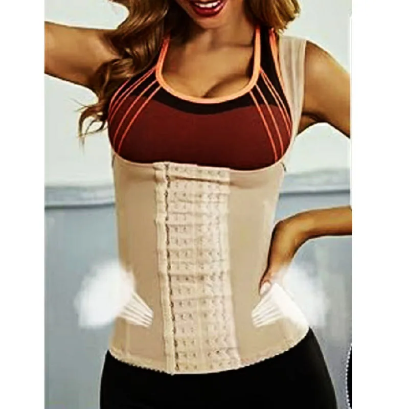 Dimmkof Mesh Breathable Open Bust Tank Top Waist Trainer Corset Betl Waist Trimmer Waist Cincher Tops Buckle Hooks Tank Slimming
Dimmkof Mesh Breathable Open Bust Tank Top Waist Trainer Corset Betl Waist Trimmer Waist Cincher Tops Buckle Hooks Tank Slimming