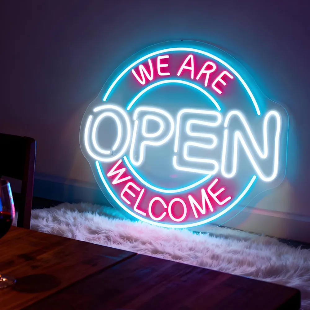 Custom Neon Sign Personalized Text Logo LED Neon Light for Wall Decor Wedding Birthday Party Home Room Bar Decoration
Custom Neon Sign Personalized Text Logo LED Neon Light for Wall Decor Wedding Birthday Party Home Room Bar Decoration