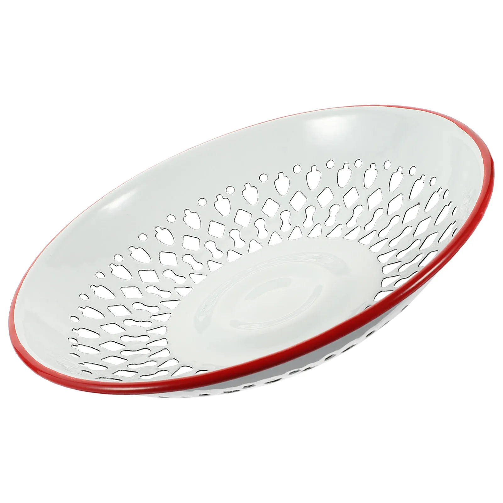 1Pcs Hollow Enamel Draining Basket Sturdy Fruit Washing Basin Lightweight Portable Sink Colander for Kitchen Food Storage
1Pcs Hollow Enamel Draining Basket Sturdy Fruit Washing Basin Lightweight Portable Sink Colander for Kitchen Food Storage