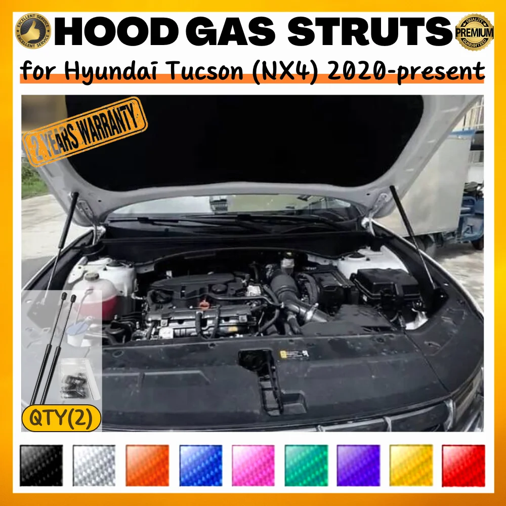 Qty(2) Стойки капота для Hyundai Tucson NX4 2020-настоящее время, модификация переднего капота, газовые пружины, амортизаторы, подъемные опоры
Qty(2) Стойки капота для Hyundai Tucson NX4 2020-настоящее время, модификация переднего капота, газовые пружины, амортизаторы, подъемные опоры