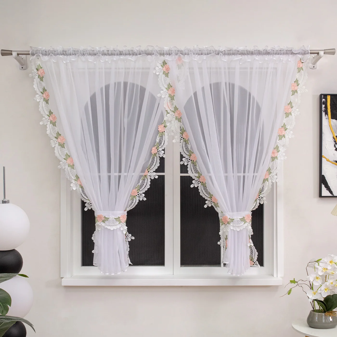 1 шт., французские полупрозрачные прозрачные шторы, кружевные шторы для гостиной, спальни, кухни и праздничного оформления
1 шт., французские полупрозрачные прозрачные шторы, кружевные шторы для гостиной, спальни, кухни и праздничного оформления