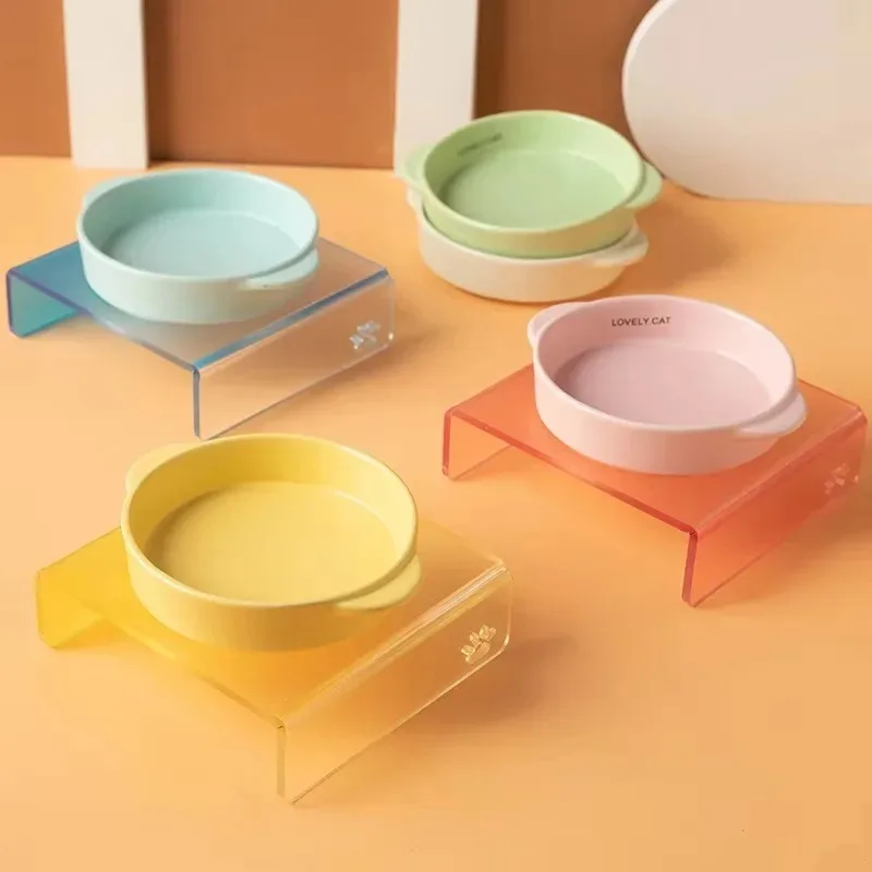 Pan Cat Bowl Ceramic Cat Food Bowls Drinking Dog Pet Bowls Feeders
Pan Cat Bowl Ceramic Cat Food Bowls Drinking Dog Pet Bowls Feeders