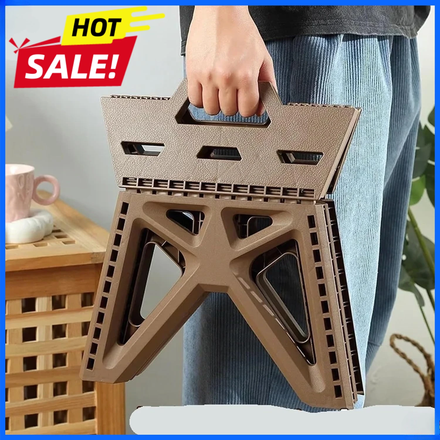 Легкий телескопический табурет для улицы, портативный складной стульчик с высокой нагрузочной способностью, складная подставка-ступенька
Легкий телескопический табурет для улицы, портативный складной стульчик с высокой нагрузочной способностью, складная подставка-ступенька