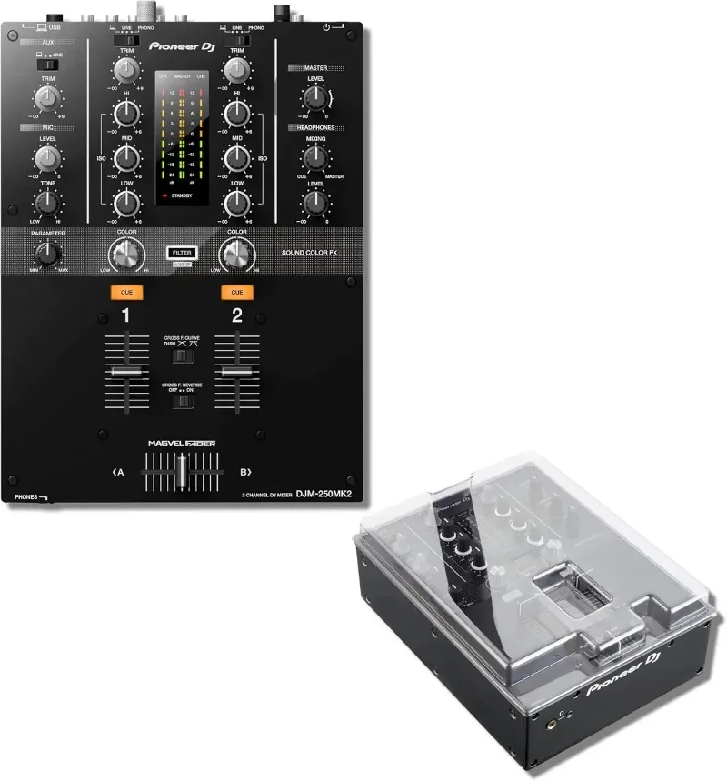 Новые маркетинговые распродажи. Pioneer djm-250mk2 2-канальный DJ-микшер// 
Новые маркетинговые распродажи. Pioneer djm-250mk2 2-канальный DJ-микшер//