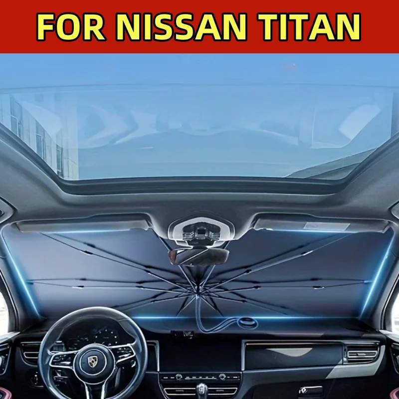 ДЛЯ NISSAN TITAN Автомобильный солнцезащитный козырек на лобовое стекло с тянущим кольцом, ручкой против царапин - улучшенный автомобильный зонтик
ДЛЯ NISSAN TITAN Автомобильный солнцезащитный козырек на лобовое стекло с тянущим кольцом, ручкой против царапин - улучшенный автомобильный зонтик