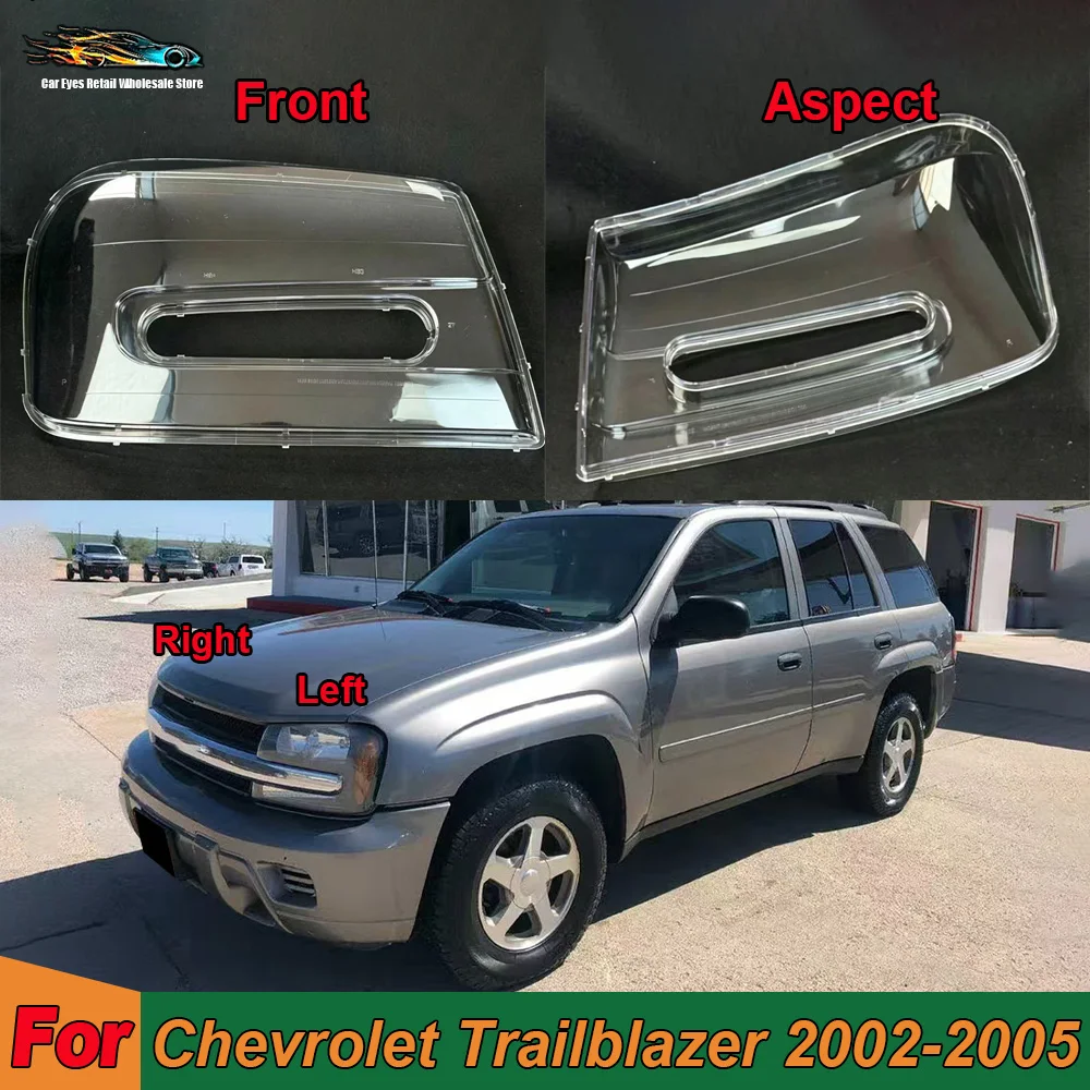 Headlight Lens Cover Transparent Lampshade For Chevrolet 2002-2005 Trailblazer Headlamp Shell Plexiglass Auto Replacement Parts
Headlight Lens Cover Transparent Lampshade For Chevrolet 2002-2005 Trailblazer Headlamp Shell Plexiglass Auto Replacement Parts