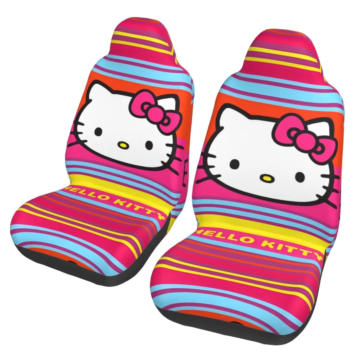 Универсальный чехол для автомобильного сиденья Hello Kitty с полосатым узором, защитный чехол для сидений, аксессуары для интерьера, женские чехлы для сидений, полиэстер, стайлинг для автомобиля
Универсальный чехол для автомобильного сиденья Hello Kitty с полосатым узором, защитный чехол для сидений, аксессуары для интерьера, женские чехлы для сидений, полиэстер, стайлинг для автомобиля