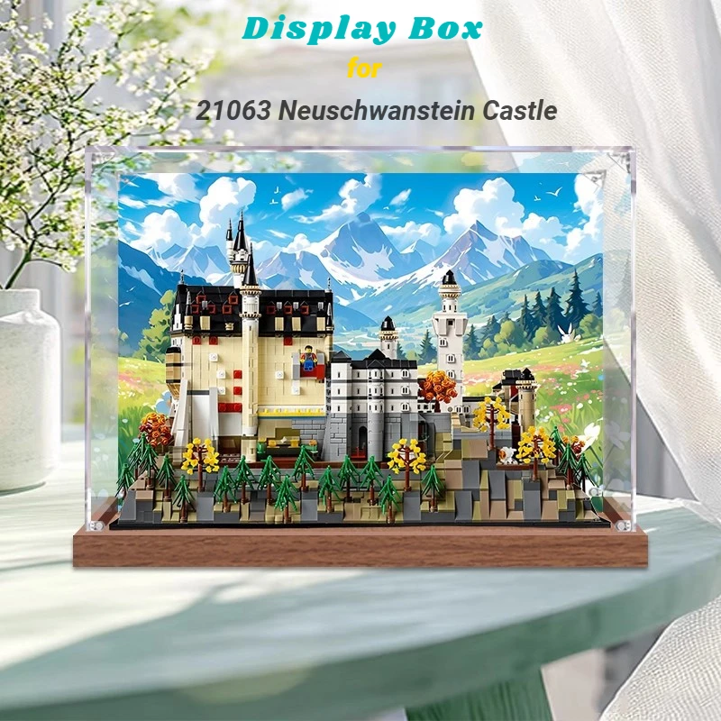 3mm Dustproof Display Box for lego 21063 Neuschwanstein Castle Display Case Storage Box Organizer(Lego Set not Included)
3mm Dustproof Display Box for lego 21063 Neuschwanstein Castle Display Case Storage Box Organizer(Lego Set not Included)