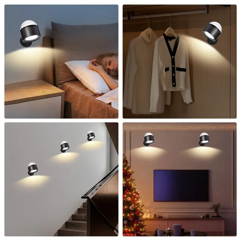 Multifunctional Ambient Night Lights 3 Colors Adjustable LED Wall Lamp With Remote Desk Reading Light For Bedroom
Multifunctional Ambient Night Lights 3 Colors Adjustable LED Wall Lamp With Remote Desk Reading Light For Bedroom
