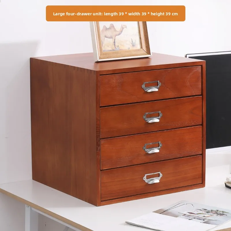 Elegant Wooden Drawer Storage Cabinet Hollow Grip Design Smooth Surface Water Resistant High Aesthetic Desktop Organizer
Elegant Wooden Drawer Storage Cabinet Hollow Grip Design Smooth Surface Water Resistant High Aesthetic Desktop Organizer