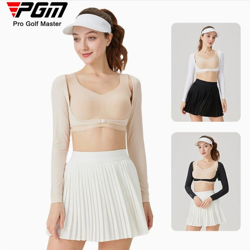 Женская солнцезащитная укороченная футболка PGM с длинными рукавами, летняя, с защитой от УФ-излучения, охлаждающая накидка, женская рубашка из ледяного шелка для велоспорта и кемпинга
Женская солнцезащитная укороченная футболка PGM с длинными рукавами, летняя, с защитой от УФ-излучения, охлаждающая накидка, женская рубашка из ледяного шелка для велоспорта и кемпинга