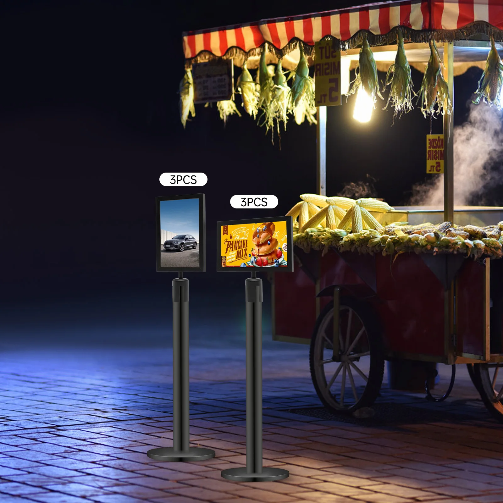 6 Advertising Sign Inserts 8.6 * 12.6 Inches,Stanchion Sign Holder Stainless Steel for Airport Stations Crowd Control
6 Advertising Sign Inserts 8.6 * 12.6 Inches,Stanchion Sign Holder Stainless Steel for Airport Stations Crowd Control