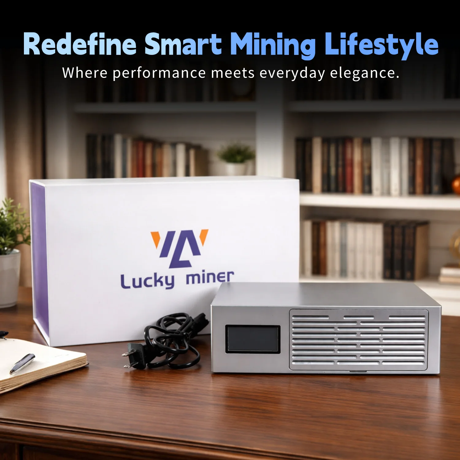 Lucky Miner LV08 Pro 7TH/s Mini ASIC Miner SHA256 BTC BCH BSV DGB Low Power Silent Home Solo Crypto Mining Machine
Lucky Miner LV08 Pro 7TH/s Mini ASIC Miner SHA256 BTC BCH BSV DGB Low Power Silent Home Solo Crypto Mining Machine