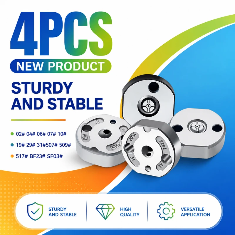 、4PIECES: {02# 04# 06# 07# 10# 19# 29# 31#507# 509# 517# BF23# SF03#} Valve Plate Diesel Injector Control Valve LF1842、
、4PIECES: {02# 04# 06# 07# 10# 19# 29# 31#507# 509# 517# BF23# SF03#} Valve Plate Diesel Injector Control Valve LF1842、