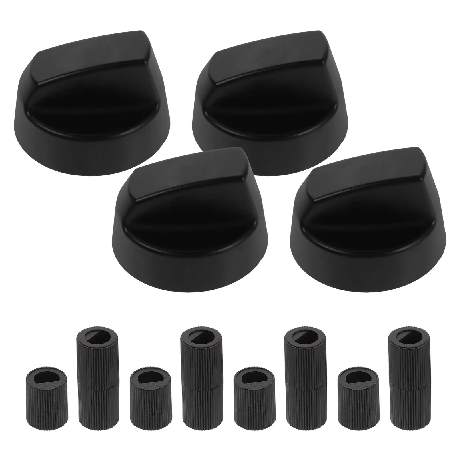 4Pcs Control Knob Adapter Universal Replacement Gas Stove Ovens Cooktops Plastic Wide Application Compatible
4Pcs Control Knob Adapter Universal Replacement Gas Stove Ovens Cooktops Plastic Wide Application Compatible