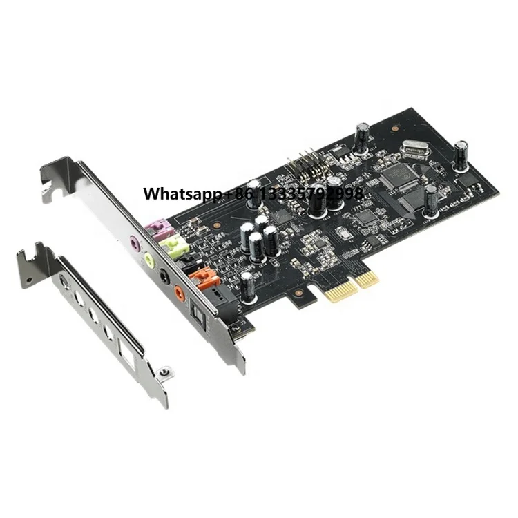 Original New PCIe Gaming Sound Card forASUS Xonar SE 5.1 192kHz/24-bit Hi-res Audio 116dB SNR Compatible with Laptop
Original New PCIe Gaming Sound Card forASUS Xonar SE 5.1 192kHz/24-bit Hi-res Audio 116dB SNR Compatible with Laptop
