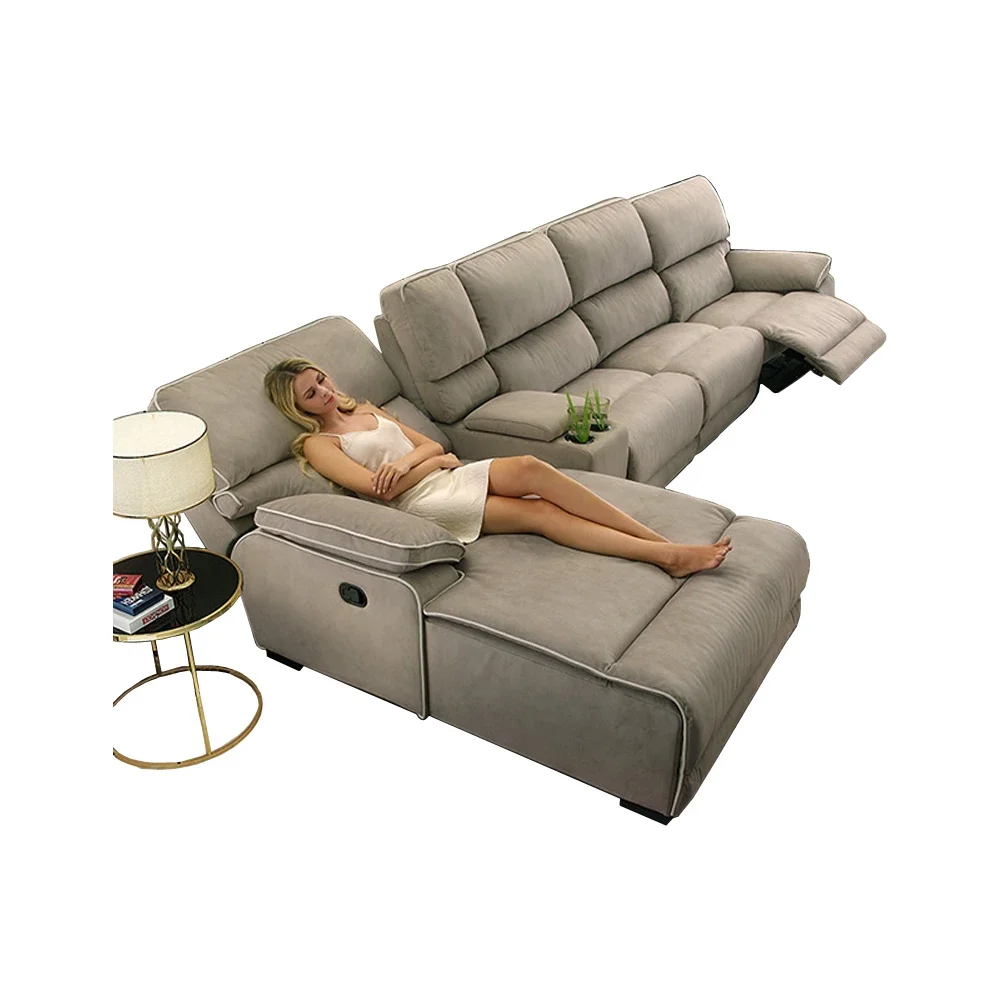 Manual / Electric Recliner Fabric Sofa Set for Living Room Furniture L Shape Cloth Couch Muebles De Sala Canape Sofa Cama
Manual / Electric Recliner Fabric Sofa Set for Living Room Furniture L Shape Cloth Couch Muebles De Sala Canape Sofa Cama