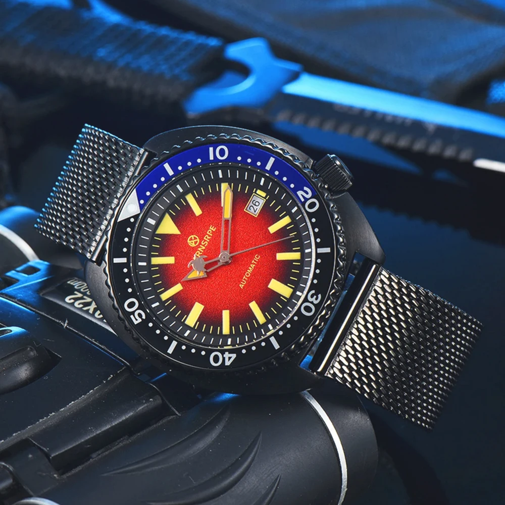 PARNSRPE 45mm Big Abalone Men's Automatic Watch Japan NH35 Movement Aseptic Granule Dial Marine Needle Black Mechanical Watch
PARNSRPE 45mm Big Abalone Men's Automatic Watch Japan NH35 Movement Aseptic Granule Dial Marine Needle Black Mechanical Watch