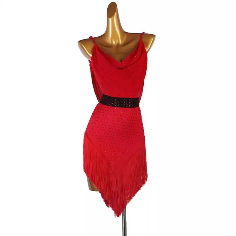Red Latin Dance Dress Stage Clothes Women Costume Outfit Sport Line Wear Girls Prom Skirt Party Evening Female Suit Customized
Red Latin Dance Dress Stage Clothes Women Costume Outfit Sport Line Wear Girls Prom Skirt Party Evening Female Suit Customized