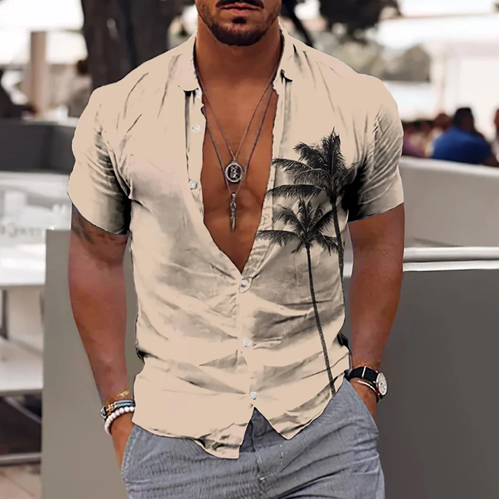 Coconut Hawaiian Shirt Men's 3D Print Casual Beach Men's Shirt Streetwear Men's Oversized Shirt Top Summer Short Sleeve Vacation
Coconut Hawaiian Shirt Men's 3D Print Casual Beach Men's Shirt Streetwear Men's Oversized Shirt Top Summer Short Sleeve Vacation