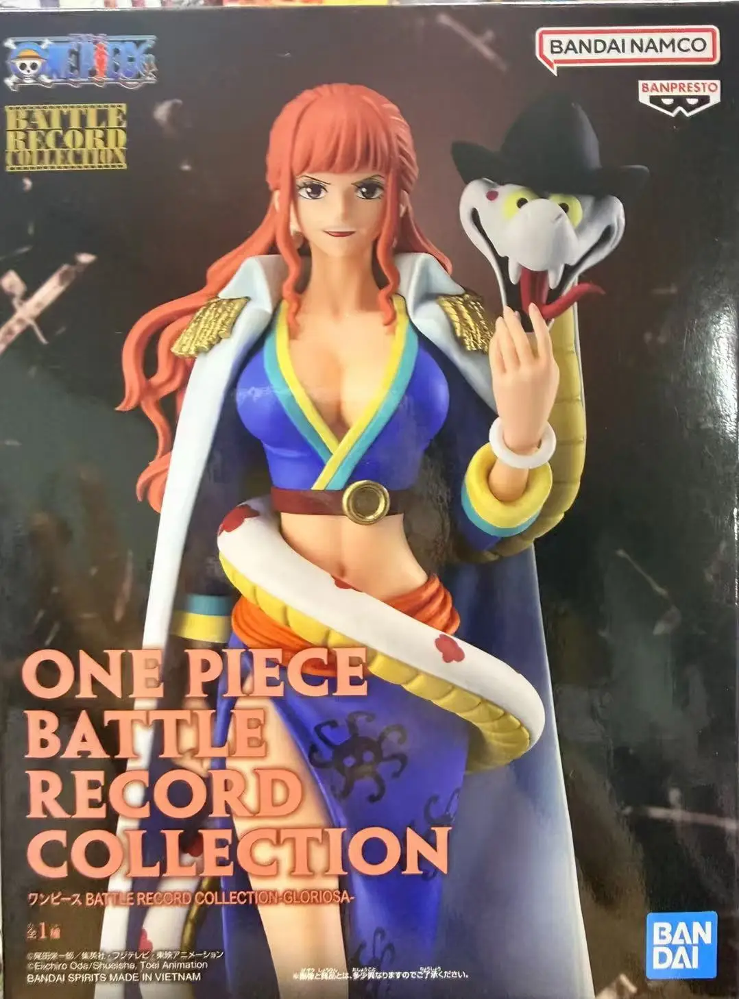 BANDAI BANPRESTO BATTLE RECORD COLLECTION ONE PIECE Elder Nyon PVC Anime Figure Collection
BANDAI BANPRESTO BATTLE RECORD COLLECTION ONE PIECE Elder Nyon PVC Anime Figure Collection