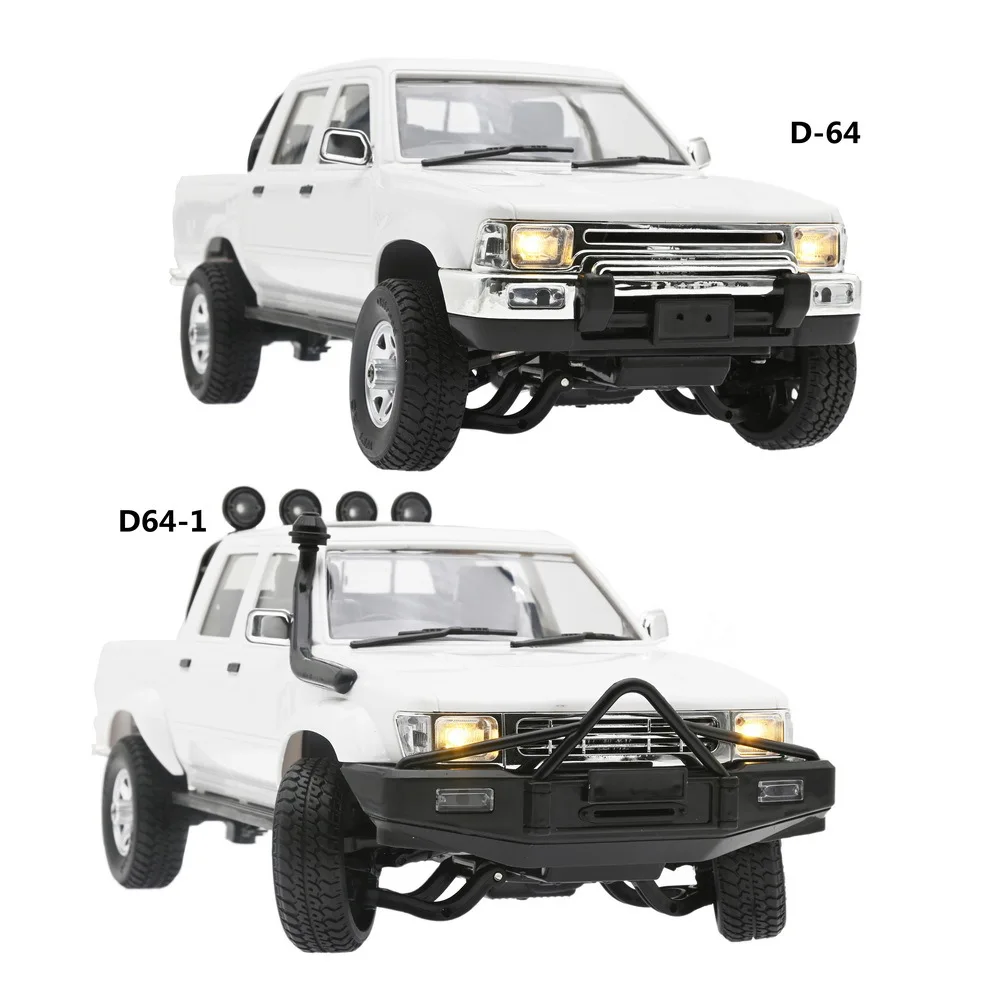 1/16 WPL D64-1/D64 Full Scale RC Crawler RC Truck RTR Off-Road Pick-up Car 2.4GH Remote Control RC Rock Crawler with LED Light
1/16 WPL D64-1/D64 Full Scale RC Crawler RC Truck RTR Off-Road Pick-up Car 2.4GH Remote Control RC Rock Crawler with LED Light