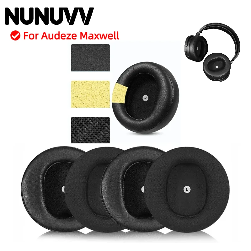NUNUVV Replacement Leather/Mesh memory sponge Earpads For Audeze Maxwell Gaming Headphone Superior Comfort And Noise
NUNUVV Replacement Leather/Mesh memory sponge Earpads For Audeze Maxwell Gaming Headphone Superior Comfort And Noise