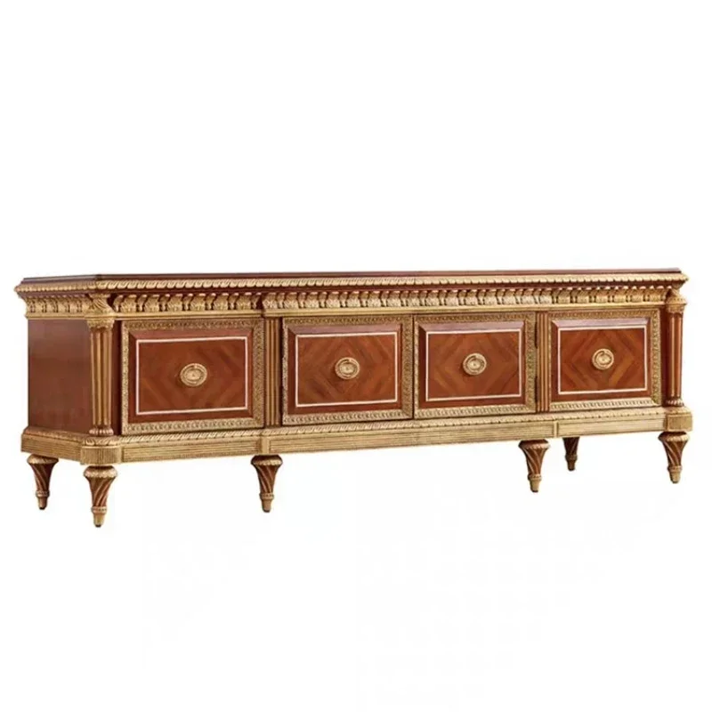 Шкаф для телевизора из цельного дерева в британском стиле, резной напольный шкаф для хранения вещей во французском стиле для гостиной
Шкаф для телевизора из цельного дерева в британском стиле, резной напольный шкаф для хранения вещей во французском стиле для гостиной