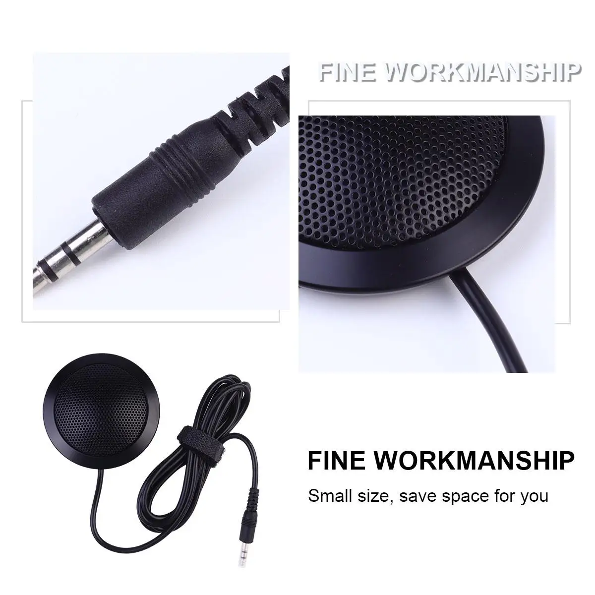 Condenser Microphone 35mm USB Gaming Conference Call Meeting Room Online Class Omnidirectional Compatibility
Condenser Microphone 35mm USB Gaming Conference Call Meeting Room Online Class Omnidirectional Compatibility