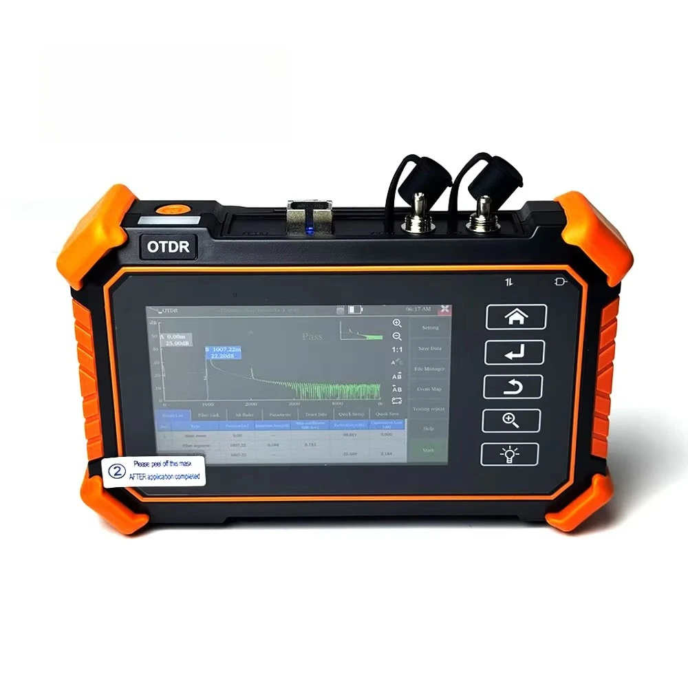 Mini OT30 Multifunctional Optical Fiber Tester 1310/1550nm and VFL OPM Type C with 24dB/26dB Charging 100Km OTDR
Mini OT30 Multifunctional Optical Fiber Tester 1310/1550nm and VFL OPM Type C with 24dB/26dB Charging 100Km OTDR