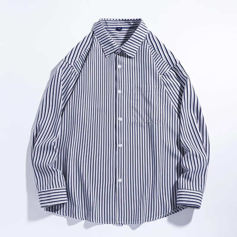 Y2k Streetwear Striped Shirts Men 2024 New Autumn Fashion Chemise Homme Mens Stripe Shirt Long Sleeve Men Business Casual Blouse
Y2k Streetwear Striped Shirts Men 2024 New Autumn Fashion Chemise Homme Mens Stripe Shirt Long Sleeve Men Business Casual Blouse