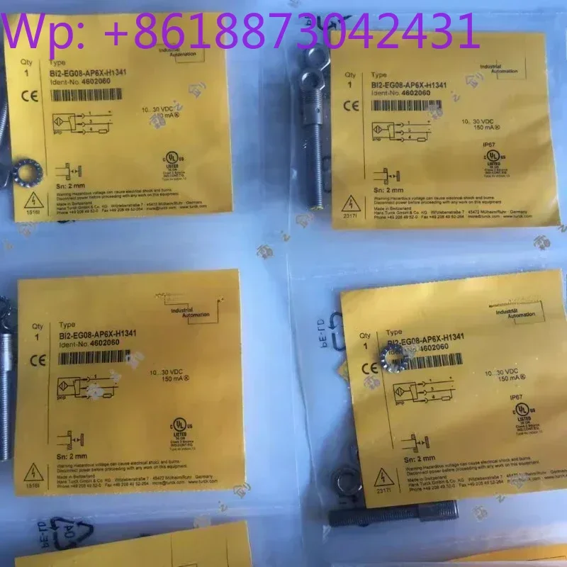 Новый бесконтактный переключатель BI2U-EG08-AP6X-H1341 в наличии
Новый бесконтактный переключатель BI2U-EG08-AP6X-H1341 в наличии