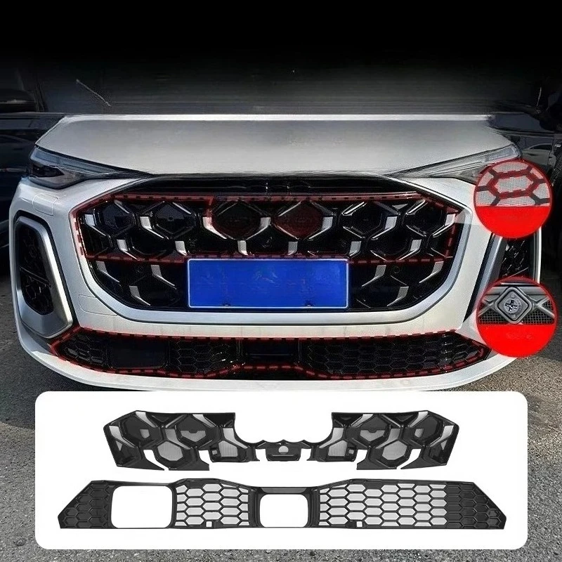 For Audi Q5L 2026 Front Grille Insect Net ABS Anti-blocking Water Tank Protective Cover Car Modification Accessories
For Audi Q5L 2026 Front Grille Insect Net ABS Anti-blocking Water Tank Protective Cover Car Modification Accessories