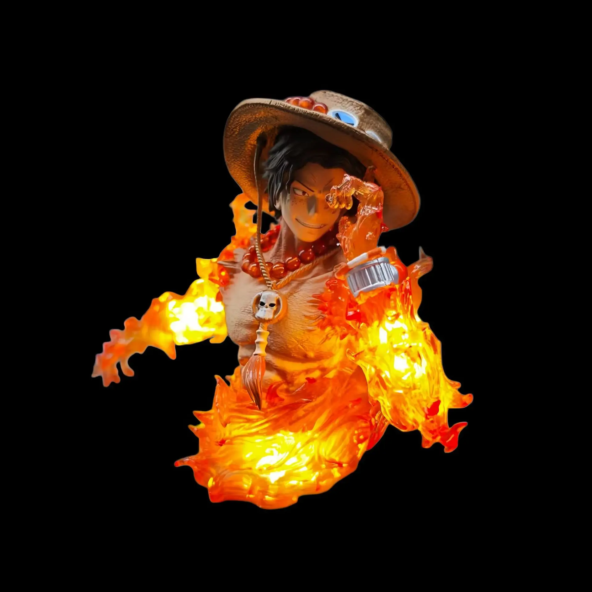 One Piece Ace Bust Figure Emit Light Up Pvc Anime Collectible Model Desktop Ornament Birthday Gift For Anime Lovers
One Piece Ace Bust Figure Emit Light Up Pvc Anime Collectible Model Desktop Ornament Birthday Gift For Anime Lovers